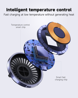 Mobilholder | <X>MagCold™ S22 - Trådløs Oplader til luftudtaget - MagSafe Kompatibel - DELUXECOVERS.DK
