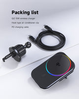 Mobilholder | <X>MagCold™ S26 - Trådløs Oplader til Bil - 15W - MagSafe Kompatibel - DELUXECOVERS.DK