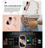 SmartWatch | Aktivitetsur IP67 - måler puls, skridt, aktivitet og søvn - Pink - DELUXECOVERS.DK