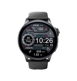 SmartWatch | Yesido® 3C Aktivitetsur - Fitness, Søvn, Sport & Puls - Sort - DELUXECOVERS.DK