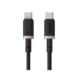Kabel | USB-C til USB-C - 100W Oplade/Data Kabel - 1M - BASEUS™ - DELUXECOVERS.DK