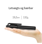 Mobil Tripod | Universal 2-i-1 Trådløs TriPod M. BT Fjernbetjening - Sort - DELUXECOVERS.DK