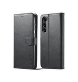 Samsung Galaxy S25 Plus | Samsung Galaxy S25 Plus - LC.IMEEKE™ Læder Cover M. Kortholder - Sort - DELUXECOVERS.DK