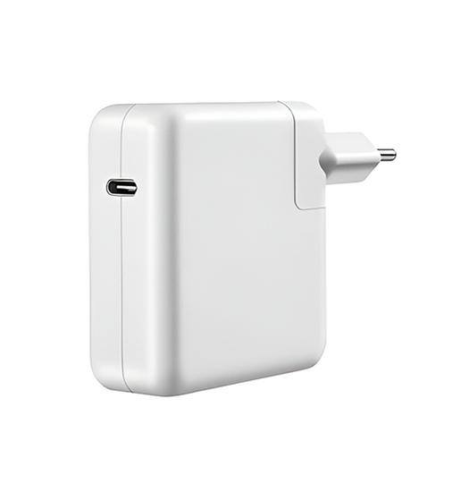 Vægoplader | Kompatibel Apple Macbook Oplader - USB-C - 87W - Hvid - DELUXECOVERS.DK