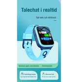 SmartWatch | SafeBuddy™ - SmartWatch til børn M. GPS, sim kort, 4G - Pink - DELUXECOVERS.DK
