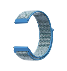Samsung Galaxy Watch 6 Classic | Samsung Galaxy Watch 6 Classic (43/47mm) - L'Empiri™ Nylon Velcro Rem - Blå - DELUXECOVERS.DK