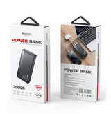 Powerbank | Yesido® YPS1 | Powerbank 20.000 mAh - 35W! - Sort - DELUXECOVERS.DK