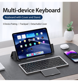 iPad Mini 1/2/3 | iPad Mini 1/2/3 - DUX DUCIS™ V1 - Bluetooth Tablet Tastatur - Sort - DELUXECOVERS.DK