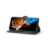 Samsung Galaxy S25 Plus | Samsung Galaxy S25 Plus - LC.IMEEKE™ Læder Cover M. Kortholder - Sort - DELUXECOVERS.DK