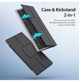 iPad Mini 1/2/3 | iPad Mini 1/2/3 - DUX DUCIS™ V1 - Bluetooth Tablet Tastatur - Sort - DELUXECOVERS.DK
