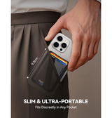 Mobil kortholder | <X>Kortholder til iPhone - M. MagSafe Stander - JOYROOM™ - DELUXECOVERS.DK