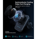 Mobilholder | <X>MagCold™ S16 - Biloplader til Ventilation - 15W - MagSafe Kompatibel - DELUXECOVERS.DK