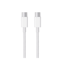 Kabel | USB-C til USB-C | Oplade Data/Sync Kabel - Hvid - 1M - DELUXECOVERS.DK