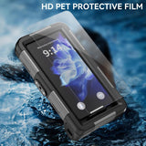 iPhone 13 Pro | iPhone 13 Pro - RedPepper® Vandtæt Etui til Dykning – 15m – Sort - DELUXECOVERS.DK