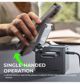 Ladestation / Trådløs oplader | <X>LISEN™ | 3-i-1 Trådløs Oplader til iPhone, AirPods & Apple Watch - DELUXECOVERS.DK