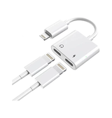 Adapter | Lightning (Han) til 2x Lightning (Hun) - Adapter - Hvid - DELUXECOVERS.DK