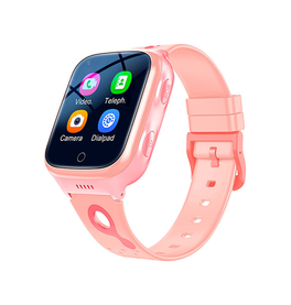 SmartWatch | SafeBuddy™ - SmartWatch til børn M. GPS, sim kort, 4G - Pink - DELUXECOVERS.DK