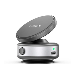 Mobilholder | <X>LISEN™ Mobilholder m. Elektrisk Vacuum | 360° - MagSafe kompatibel - DELUXECOVERS.DK