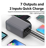 Powerbank | Powerbank 60.000mAh - 30W Hurtig Opladning - KONFULON® - DELUXECOVERS.DK