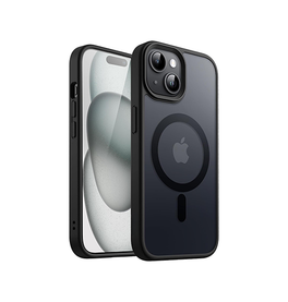 iPhone 13 | iPhone 13 - NovoShield™ MagSafe Silikone Cover - Sort - DELUXECOVERS.DK