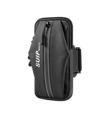 iPhone Løbeudstyr | iPhone 16 Pro Max - SUIP-Sports™ Løbearmbånd til træning & løb - Sort - DELUXECOVERS.DK