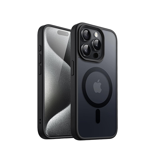 iPhone 13 Pro | iPhone 13 Pro - NovoShield™ MagSafe Silikone Cover - Sort - DELUXECOVERS.DK