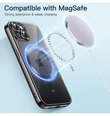 iPhone 15 | iPhone 15 - Valkyrie Silikone Hybrid Cover m. MagSafe - Sort - DELUXECOVERS.DK