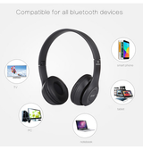 Høretelefoner og Headset | Trådløs BT 5.0 Over-Ear Headset  - Sort - DELUXECOVERS.DK