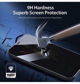 iPhone 12 Pro Max | iPhone 12 Pro Max - DeLX™ Privacy Beskyttelsesglas (Hærdet Glas) - DELUXECOVERS.DK