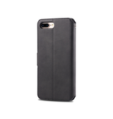 iPhone 7/8 Plus | iPhone 7/8 Plus - AZNS™ Diary Læder Etui / Taske M. Pung - Sort - DELUXECOVERS.DK