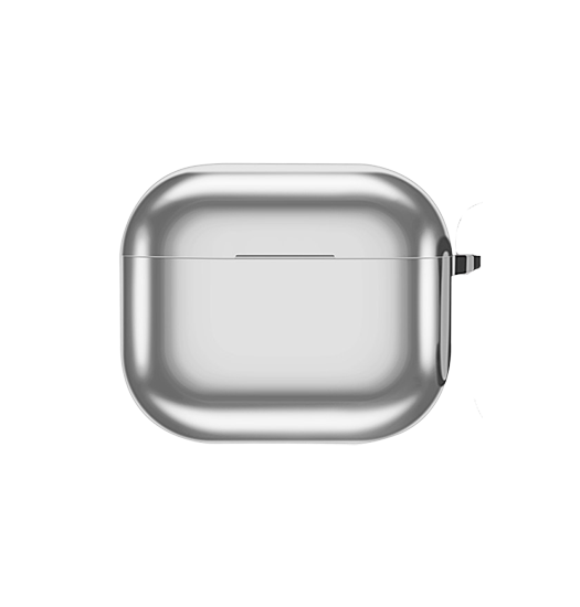 Airpods 3 | AirPods 3 | Electroplating Beskyttelse Cover - Sølv - DELUXECOVERS.DK