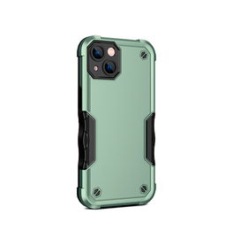 iPhone 13 Mini | iPhone 13 Mini - REALIKE™ Pro Stødsikkert Håndværker Cover - Army/Grøn - DELUXECOVERS.DK