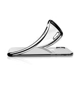 iPhone XS Max | iPhone XS Max - Deluxe™ Frame Silikone Cover - Sølv - DELUXECOVERS.DK