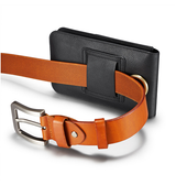 iPhone X / XS | iPhone X/XS - DG.MING™ Læder Bælte Sleeve M. Kortholder - Sort - DELUXECOVERS.DK