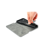 iPhone 7 / 8 / SE (2020/2022) | iPhone 7/8/SE(2020/2022) - DG.MING™ Classical Læder Etui / Taske M. Pung - Grå - DELUXECOVERS.DK