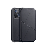 iPhone 13 Mini | iPhone 13 Mini - DUX DUCIS™ Superior Læder Cover Etui M. Kortholder - Sort - DELUXECOVERS.DK