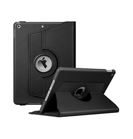 iPad Mini 4/5 | iPad Mini 4/5 - Retro Diary™ Vintage 360° Onefold Læder Cover - Sort - DELUXECOVERS.DK