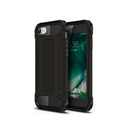 iPhone 7 / 8 / SE (2020/2022) | iPhone 7/8/SE(2020/2022) - ARMOR-HV™ Stødsikkert Håndværker Cover - Sort - DELUXECOVERS.DK