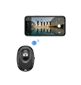 Gadgets | Trådløs Kamera Udløser (Fjernudløser) - Bluetooth 4.0 - Sort - DELUXECOVERS.DK