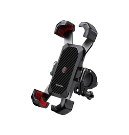 Mobilholder | JOYROOM™ | Stærk Holder til Cykel / Motorcykel - Sort/Rød - DELUXECOVERS.DK