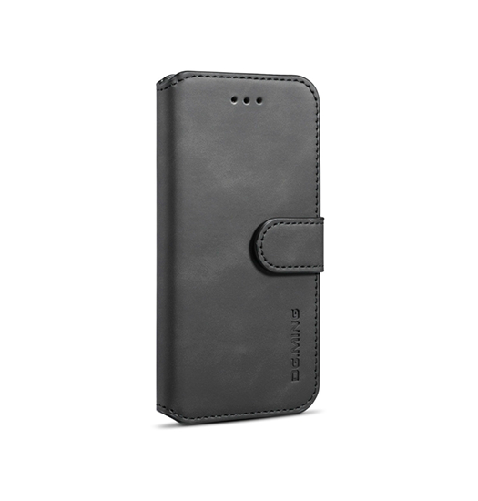 iPhone 6 / 6s | iPhone 6/6s - DG.MING™ Classical Læder Etui / Taske M. Pung - Sort - DELUXECOVERS.DK