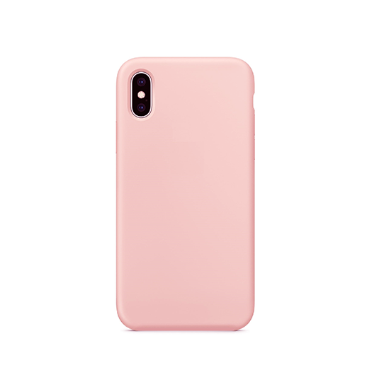 iPhone X / XS | iPhone X/Xs - Deluxe™ Soft Touch Silikone Cover - Lyserød - DELUXECOVERS.DK