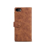 iPhone 6 / 6s | iPhone 6/6s - ESEBLE™ Vegan-Læder Cover Etui M. Pung - Brun - DELUXECOVERS.DK