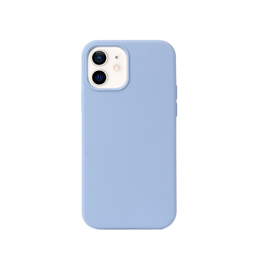 iPhone 12 | iPhone 12 - DeLX™ Pastel Silikone Cover - Mineral Blue - DELUXECOVERS.DK