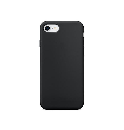 iPhone 7 / 8 / SE (2020/2022) | iPhone 7/8/SE(2020/2022) - Deluxe™ Soft Touch Silikone Cover - Sort - DELUXECOVERS.DK