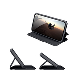 iPhone 13 Mini | iPhone 13 Mini - DUX DUCIS™ Superior Læder Cover Etui M. Kortholder - Sort - DELUXECOVERS.DK