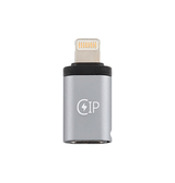 Adapter | Lightning til USB-C Hun - Adapter - Grå - DELUXECOVERS.DK