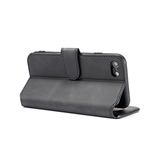 iPhone 6 / 6s | iPhone 6/6s - DG.MING™ Classical Læder Etui / Taske M. Pung - Sort - DELUXECOVERS.DK