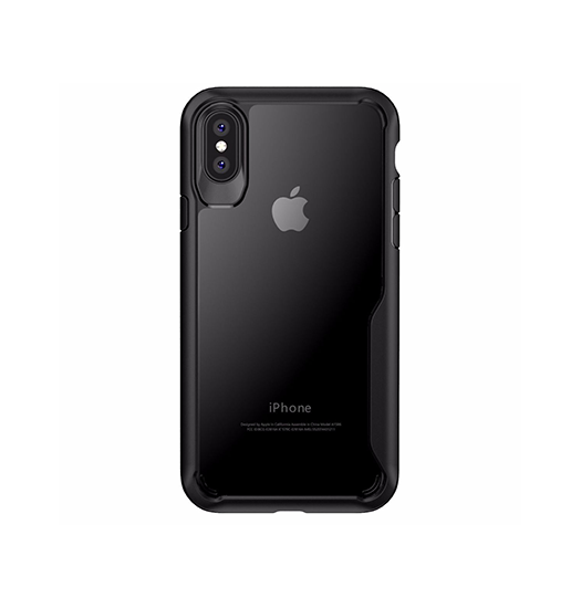 iPhone XS Max | iPhone XS Max - ImpactShield Hybrid Håndværker Cover - Sort - DELUXECOVERS.DK