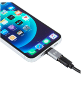 Adapter | Lightning til USB-C Hun - Adapter - Grå - DELUXECOVERS.DK